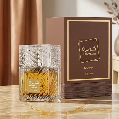 Le produit Khamrah Qahwa de Lattafa – Parfum oriental gourmand longue tenue