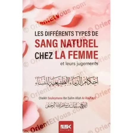 Le produit Les différents types de sang naturel chez les femmes