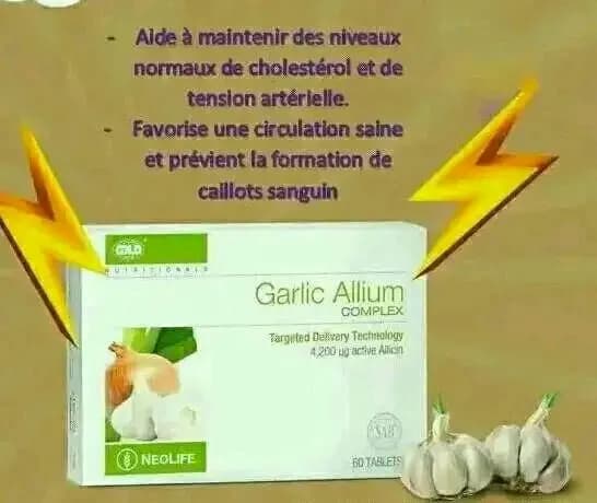 Le produit GARLIC ALLIUM Neolife